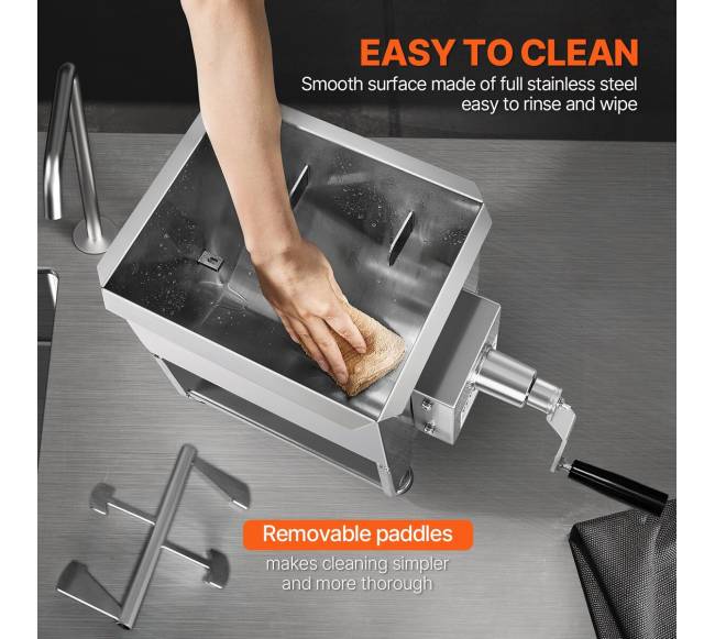 Rankinė mėsmalė dešroms, 60 l talpa3