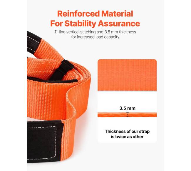 Automobilio vilkties diržas 16329 kg 2,4 m2