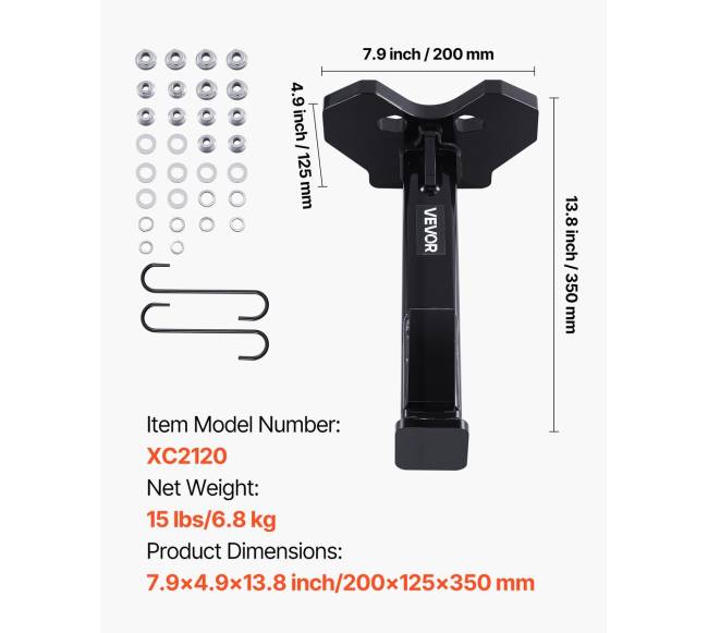 Ratų guolių nuėmiklis 5, 6, 8 skylių stebulėms6