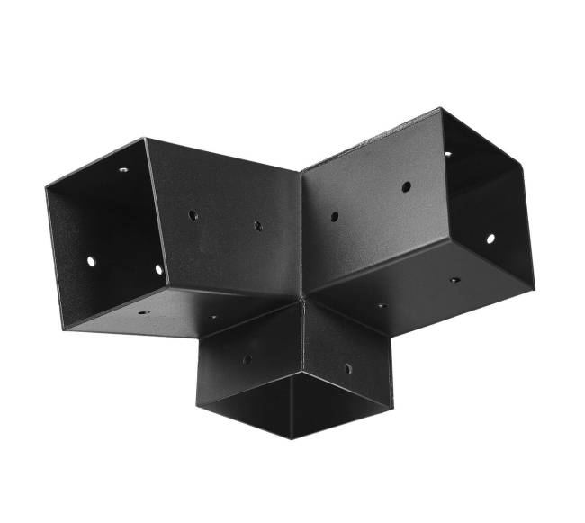 4x4 colių pergolės laikiklis su 3 kryptimis9