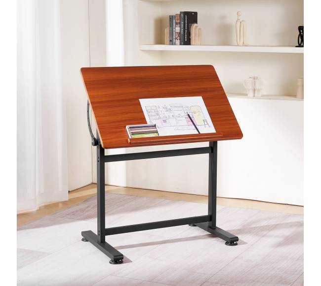 Reguliuojamas braižymo stalas su H rėmu7