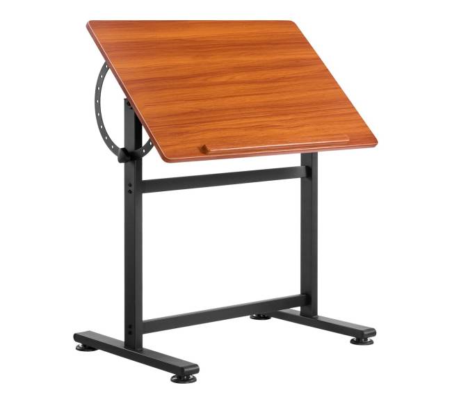 Reguliuojamas braižymo stalas su H rėmu8