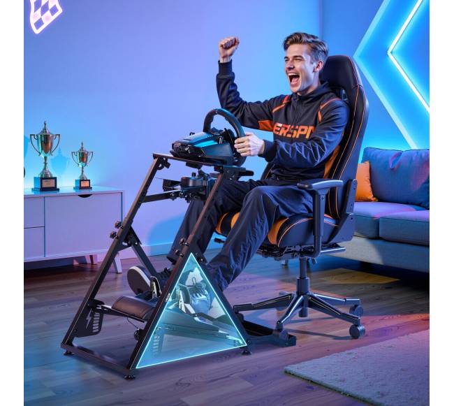 Lenktynių vairas stovas reguliuojamas ir sulankstomas7