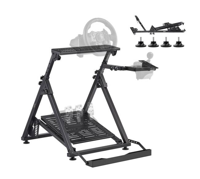 Lenktynių vairas stovas reguliuojamas ir sulankstomas8