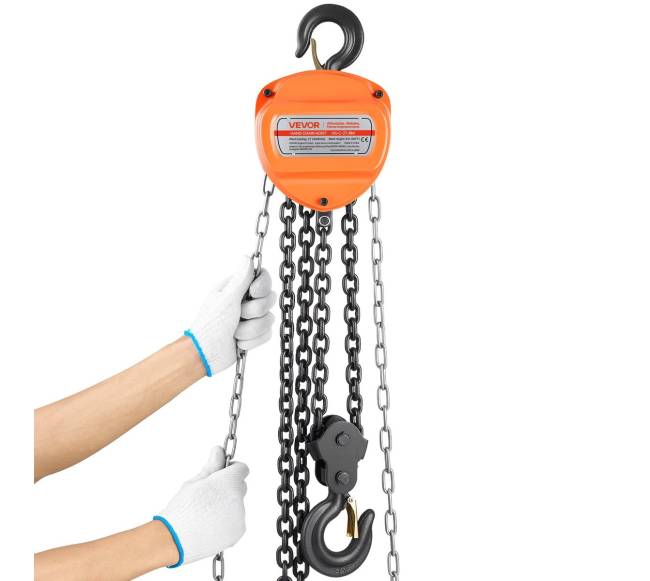 Rankinis grandininis keltuvas, 2 t svoris, 6 m pakilimas9