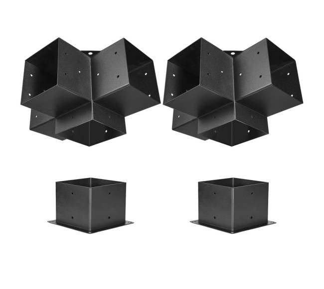 Pergolos laikiklio komplektas 142x142 mm0