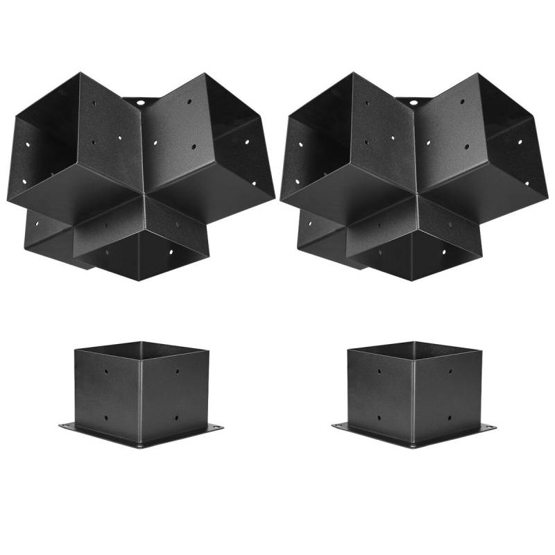 Pergolos laikiklio komplektas 142x142 mm0