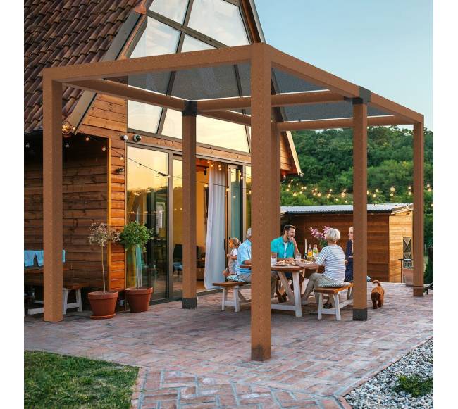 Pergolos laikiklio komplektas 142x142 mm7