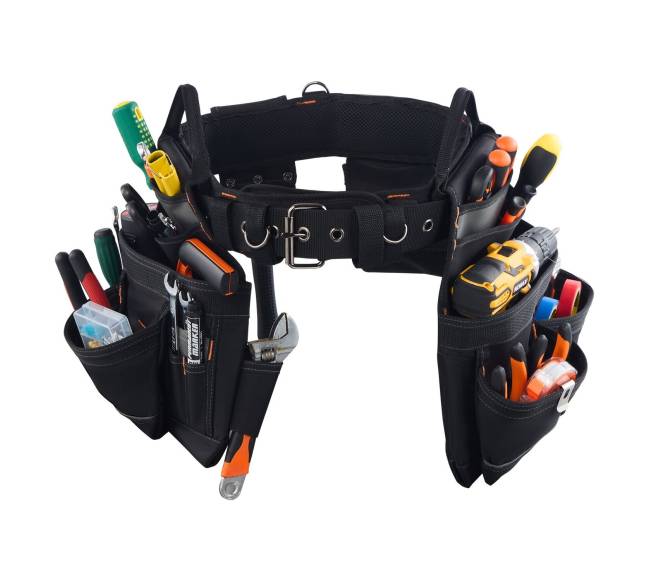 Įrankių diržas su 18 kišenių9