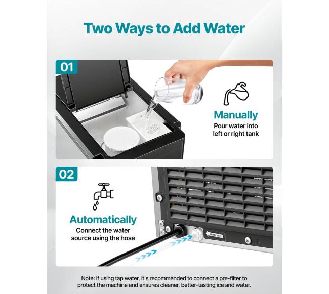 Vandens dozatorius su ledo gaminimo funkcija4