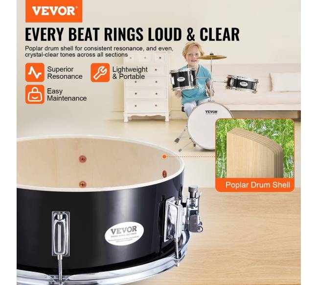 Vaikiškas būgnų rinkinys su kėdute1