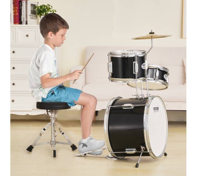Vaikiškas būgnų rinkinys su kėdute7