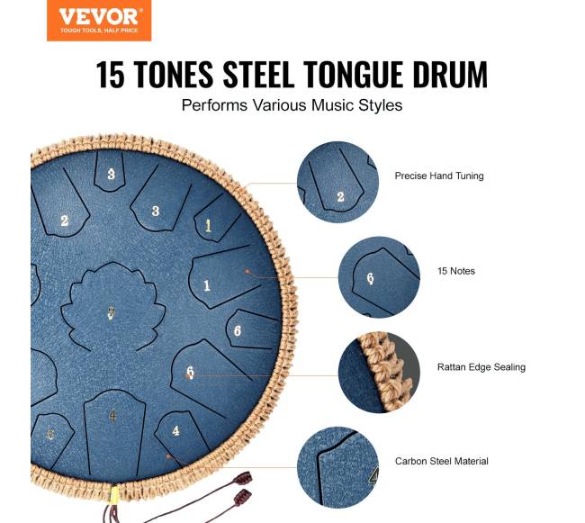 Liejiko būgnas C derinys 14 col.1
