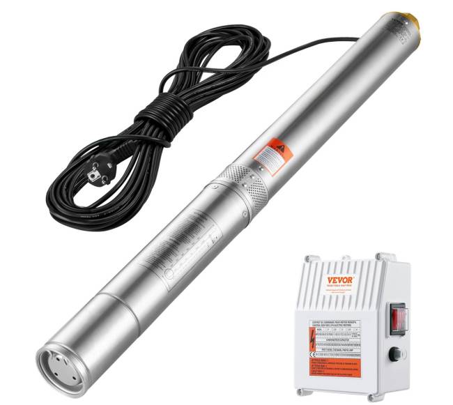 Giluminis panardinamasis siurblys 1500W 108m10