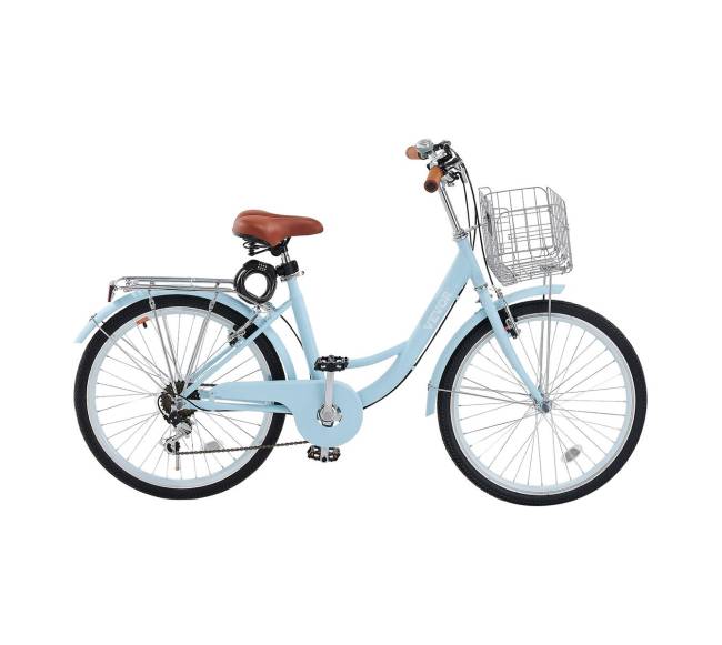 26 colių mėlynas kruizeris su krepšeliu9