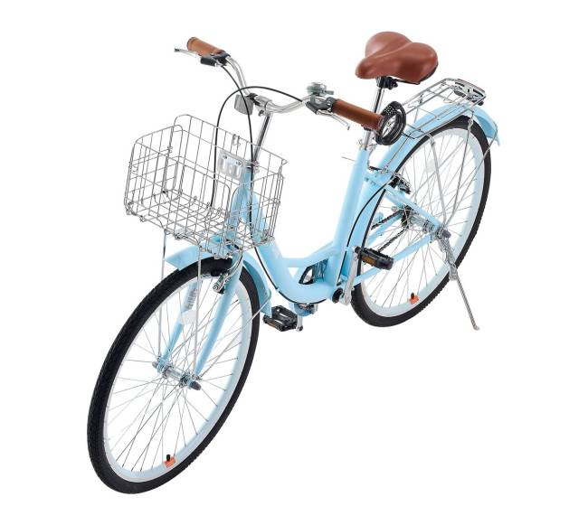 26 colių kruizeris dviračio su krepšiu0