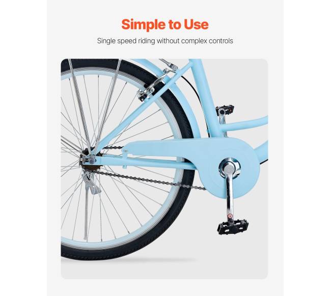 26 colių kruizeris dviračio su krepšiu3