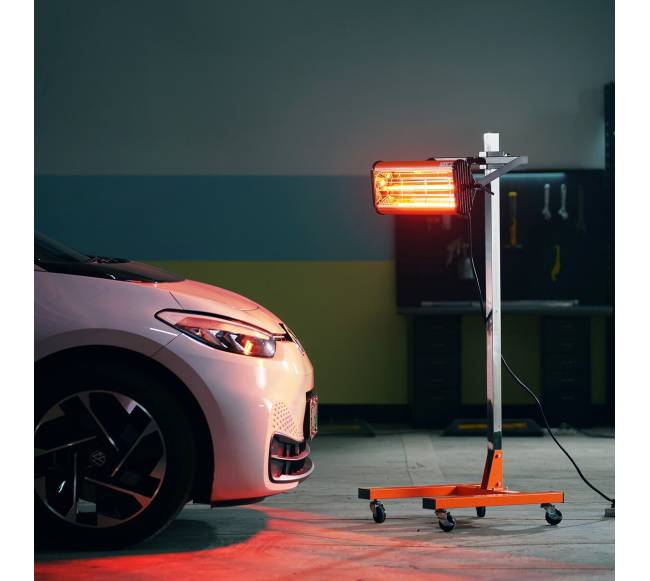 1500W infraraudonųjų spindulių lempa automobilių dažų džiovinimui7