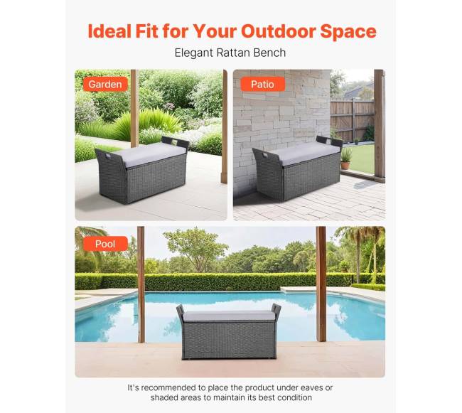 Lauko suoliukas-saugykla PE ratanas5