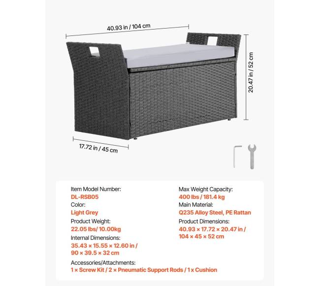 Lauko suoliukas-saugykla PE ratanas6