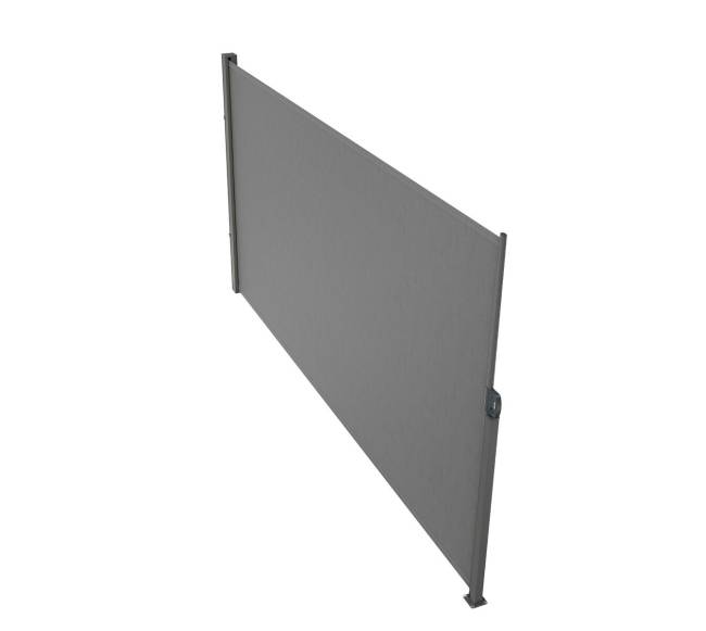 Ištraukiama šoninė markizė, 180g poliesteris, pilka8