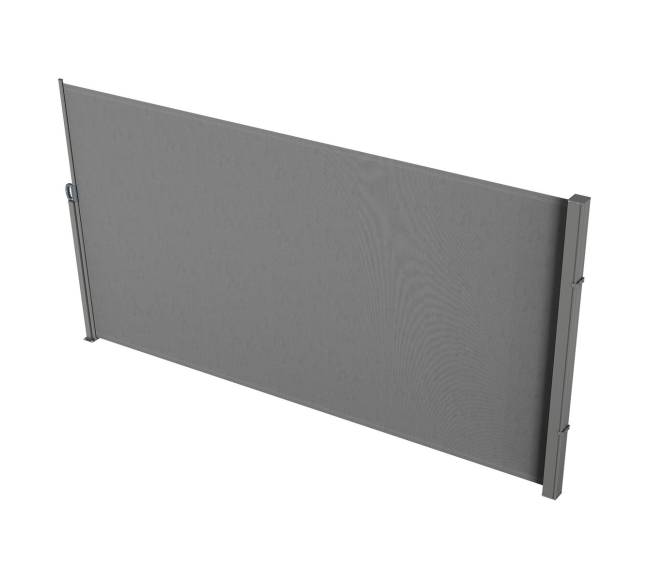 Ištraukiama šoninė markizė, 180g poliesteris, pilka9