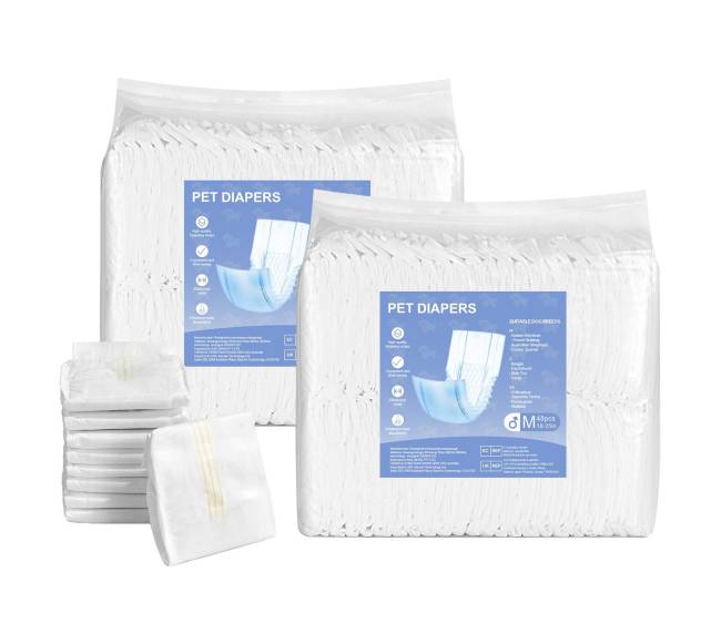 Vienkartinės šunų sauskelnės, M dydis, 96 vnt.0