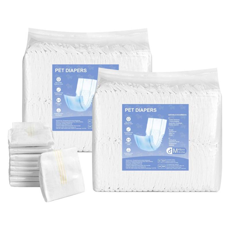 Vienkartinės šunų sauskelnės, M dydis, 96 vnt.0