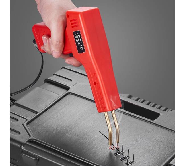 Plastiko virinimo aparatas 100W su 800 kabučių7