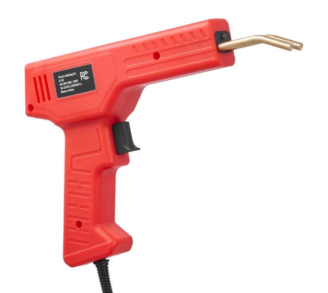 Plastiko virinimo aparatas 100W su 800 kabučių8