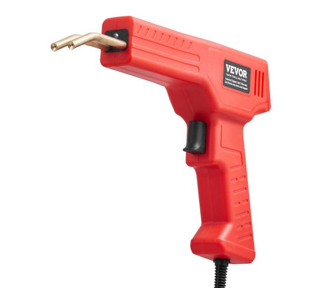 Plastiko virinimo aparatas 100W su 800 kabučių9