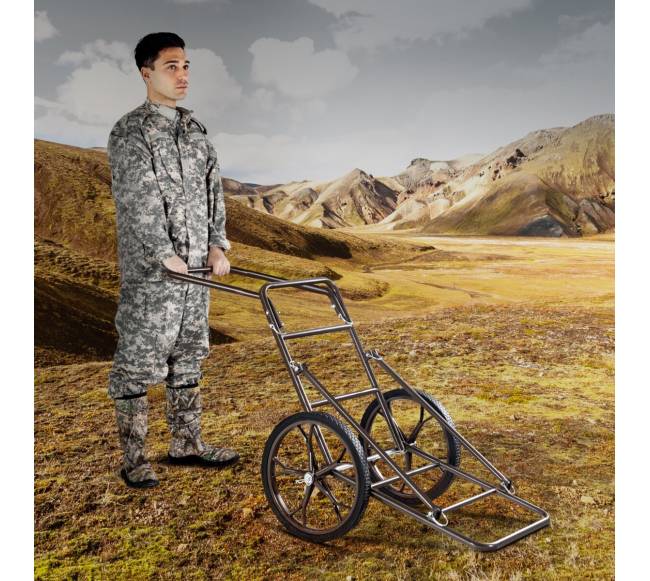 Sulankstoma vežimėlis žvėrių pervežimui 227 kg7