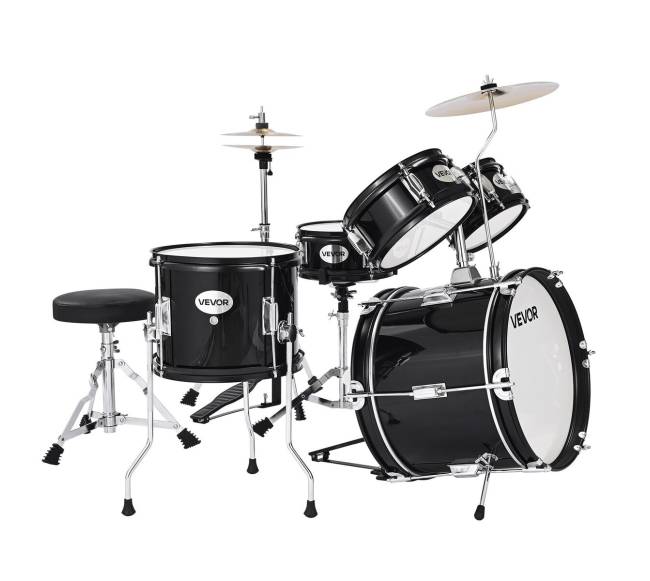 Vaikų būgnų rinkinys su 14 cm bosiniu būgnu9