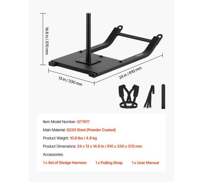 Svorio vilkimo stumimo treniruočių rogutės juodos6