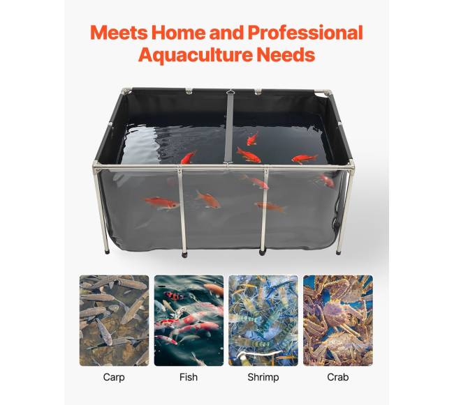 Drožlių plokštės žuvies tvenkinys 1023 l su skaidriu langu5