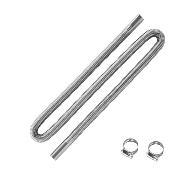 1490 mm nerūdijančio plieno išmetimo žarna0