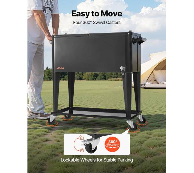 Riedantys ledų dėžė su butelių atidarytuvu3