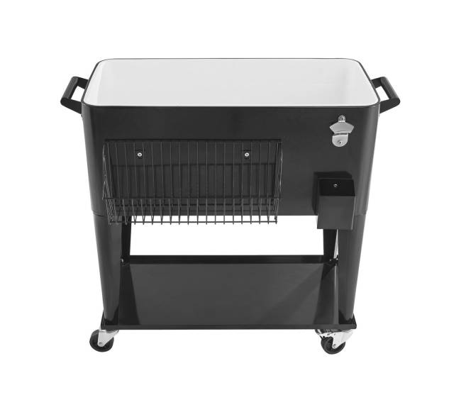 Riedantys ledų dėžė su butelių atidarytuvu9