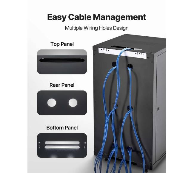 22U tinklo spinta su stiklo durimis 600 mm5