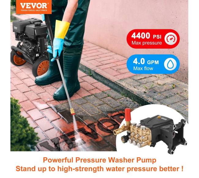 Aukšto slėgio plovimo siurblys, horizontalus1