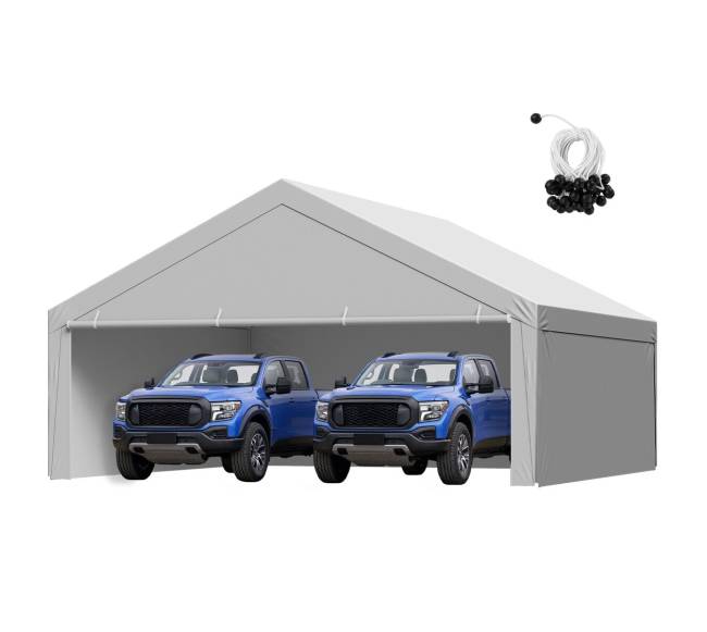 Automobilio stoginė su šoninėmis sienelėmis0