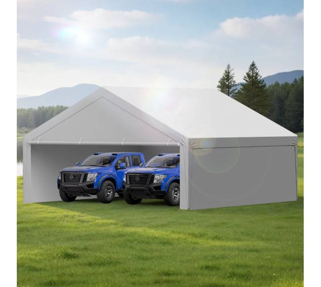 Automobilio stoginė su šoninėmis sienelėmis7