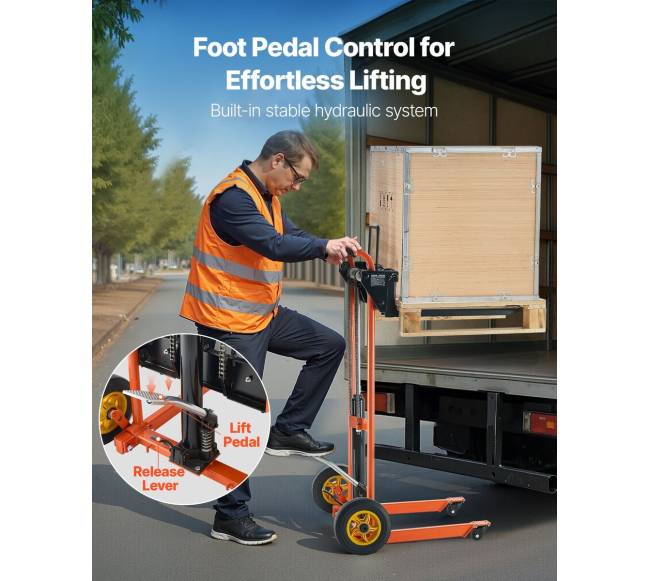 Hidraulinis krovinių keltuvas su gervėmis3