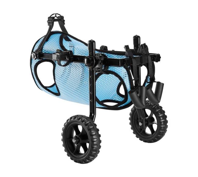 Šuns vežimėlis galinėms kojoms, reguliuojamas0