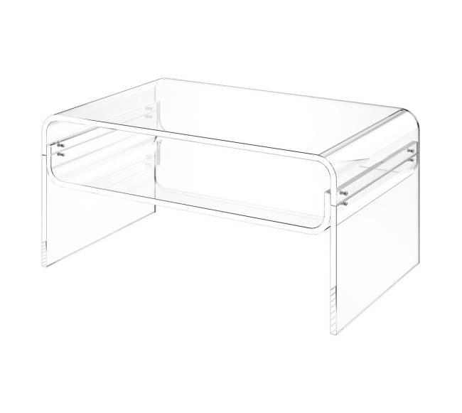 Akrilinis kavos staliukas su lentyna9