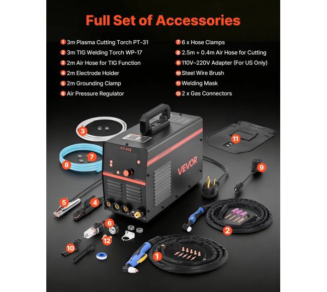 3-in-1 plazminis pjoviklis ir suvirinimo aparatas6