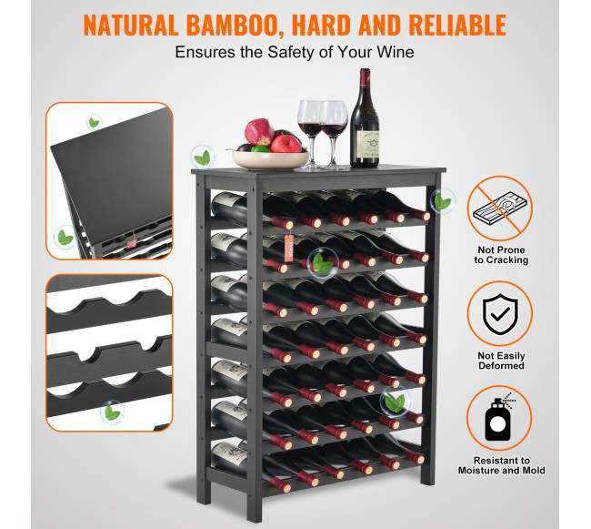 42 butelių bambukinė vyno lentyna5