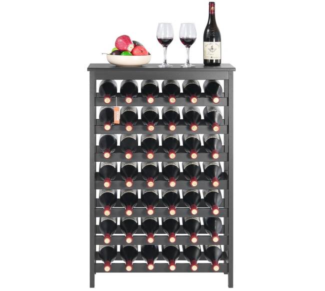 42 butelių bambukinė vyno lentyna8