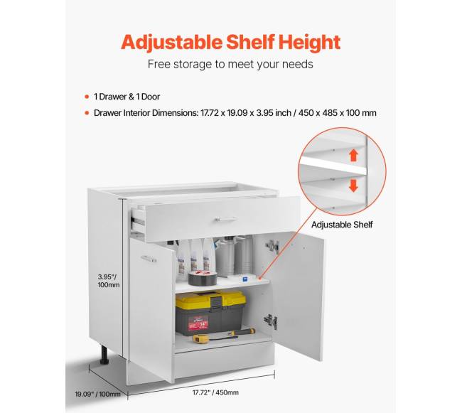 šėkerio pagrindo spintelė su stalčiumi4