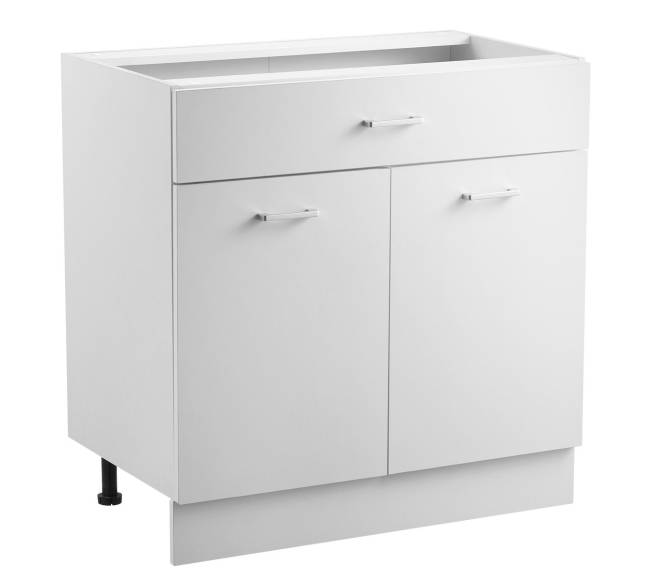 šėkerio pagrindo spintelė su stalčiumi10